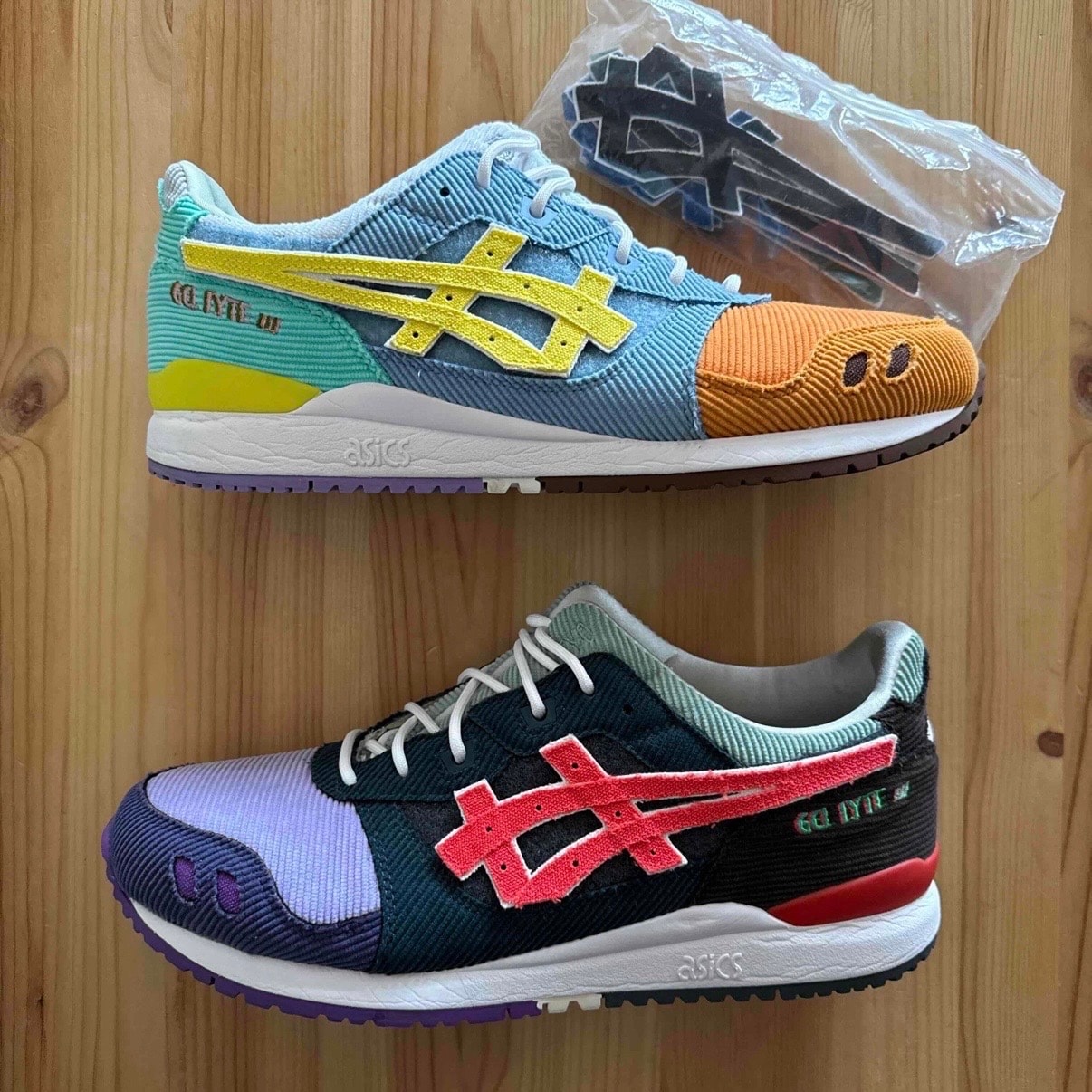 ショーン・ウェザースプーン × アトモス × アシックス ゲルライト3 OG "マルチ"