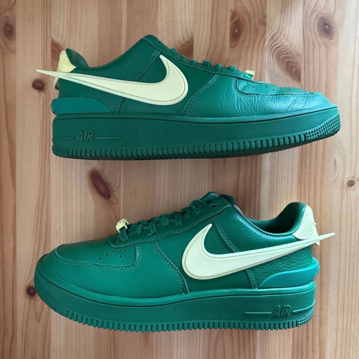 AMBUSH × Nike Air Force 1 Low "Pine Green and Citron"