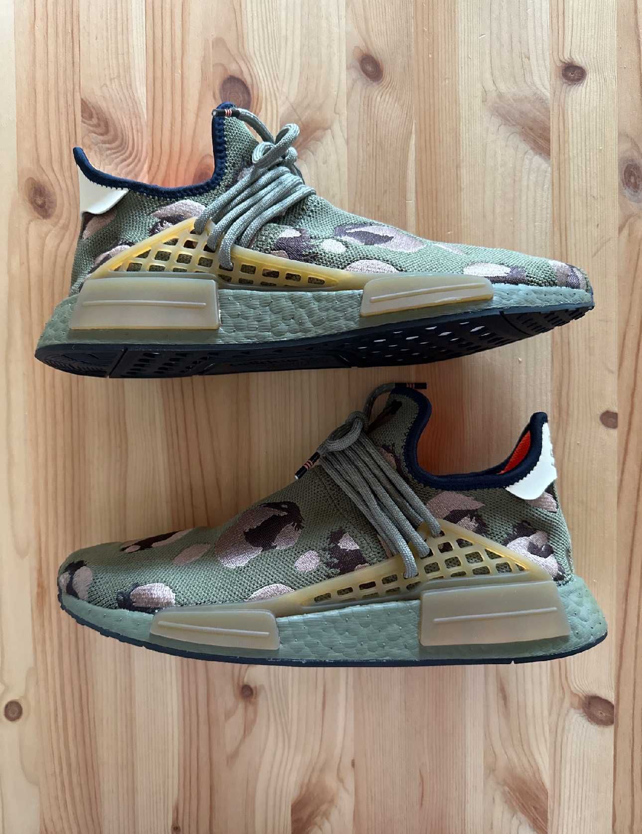 adidas HU NMD "Olive/Orange"