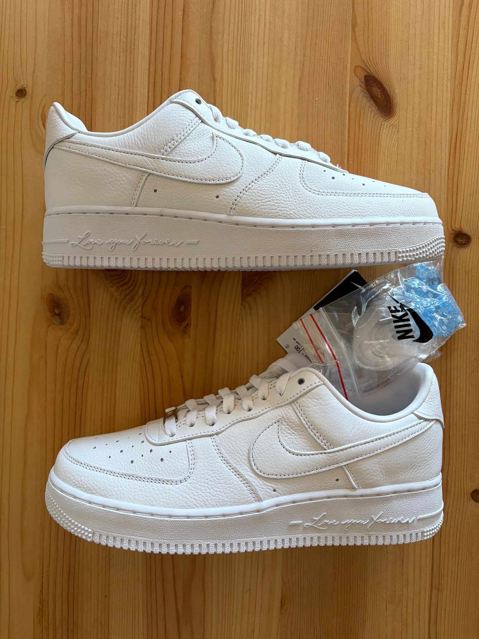 Drake NOCTA × Nike Air Force 1 Low Love You Forver "White"