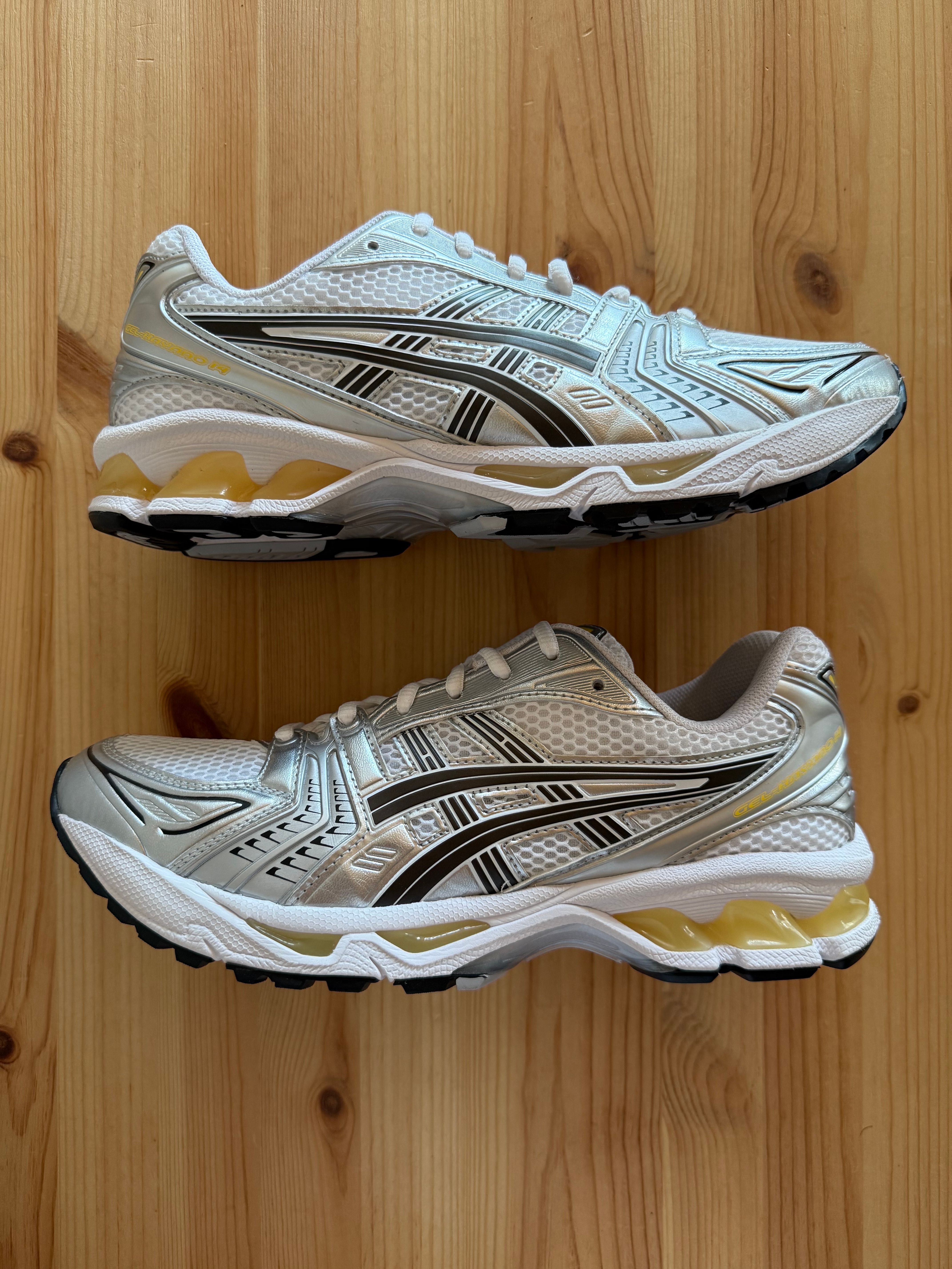 Asics Gel-Kayano 14 "White/Tai Chi Yellow"