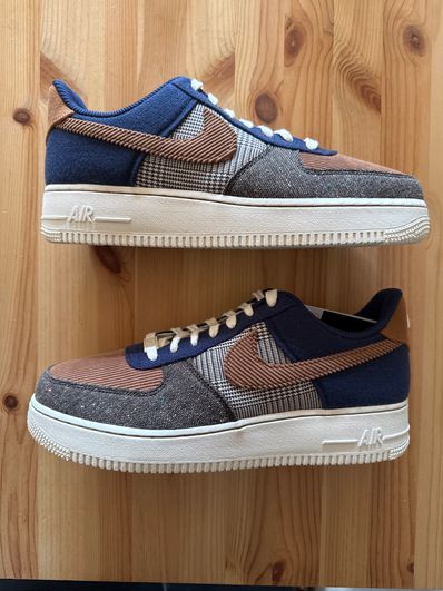 Nike Air Force 1 Low '07 PRM Winter "Ale Brown and Midnight Navy"