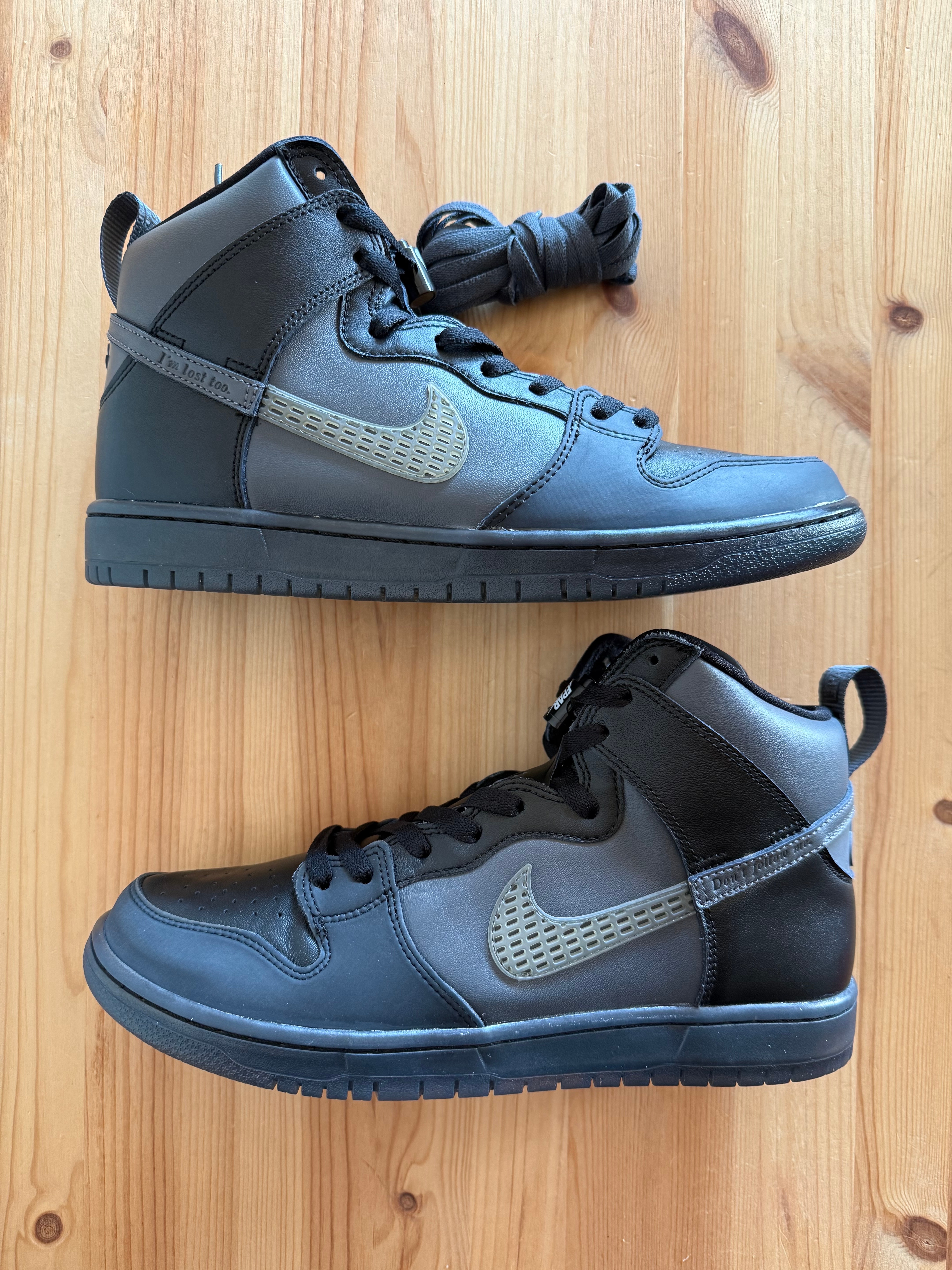 Nike SB Dunk High Pro PRM "Black"