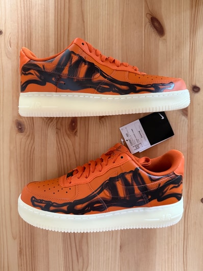 Nike Air Force 1 Low "Orange Skelton"