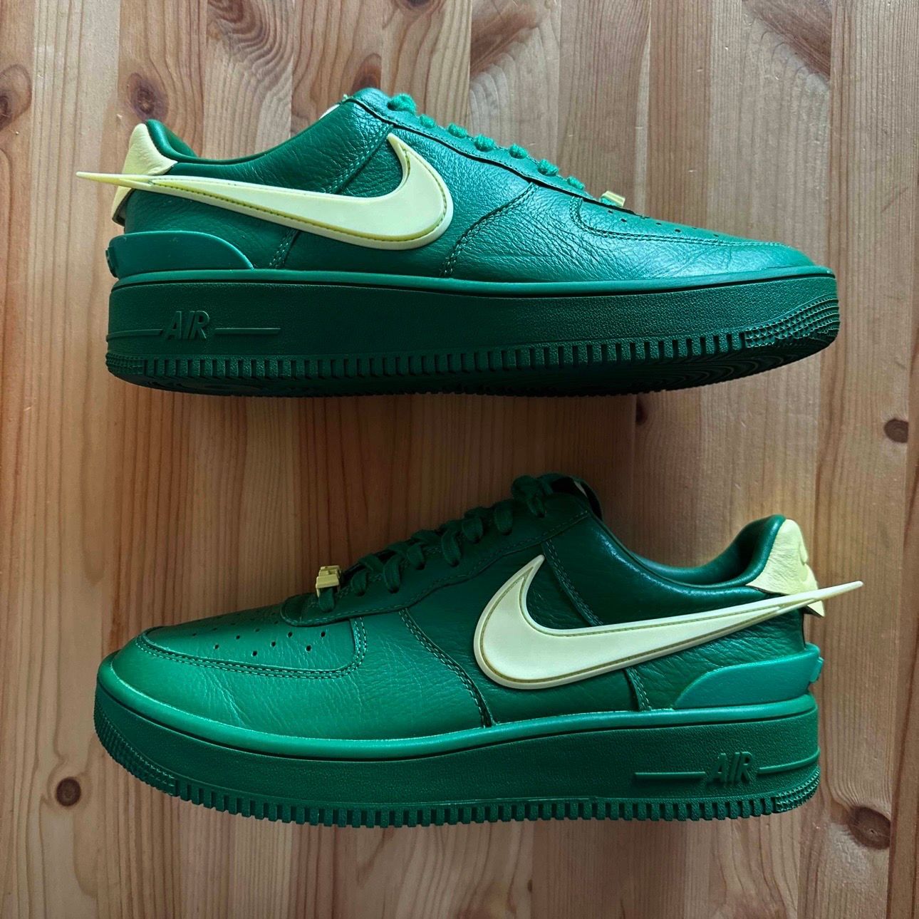 AMBUSH × Nike Air Force 1 Low "Pine Green and Citron"