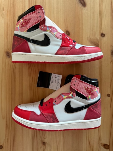 Spider-Man × Nike Air Jordan 1 Retro High OG SP "Spider-Man: Across the Spider-Verse/University Red"