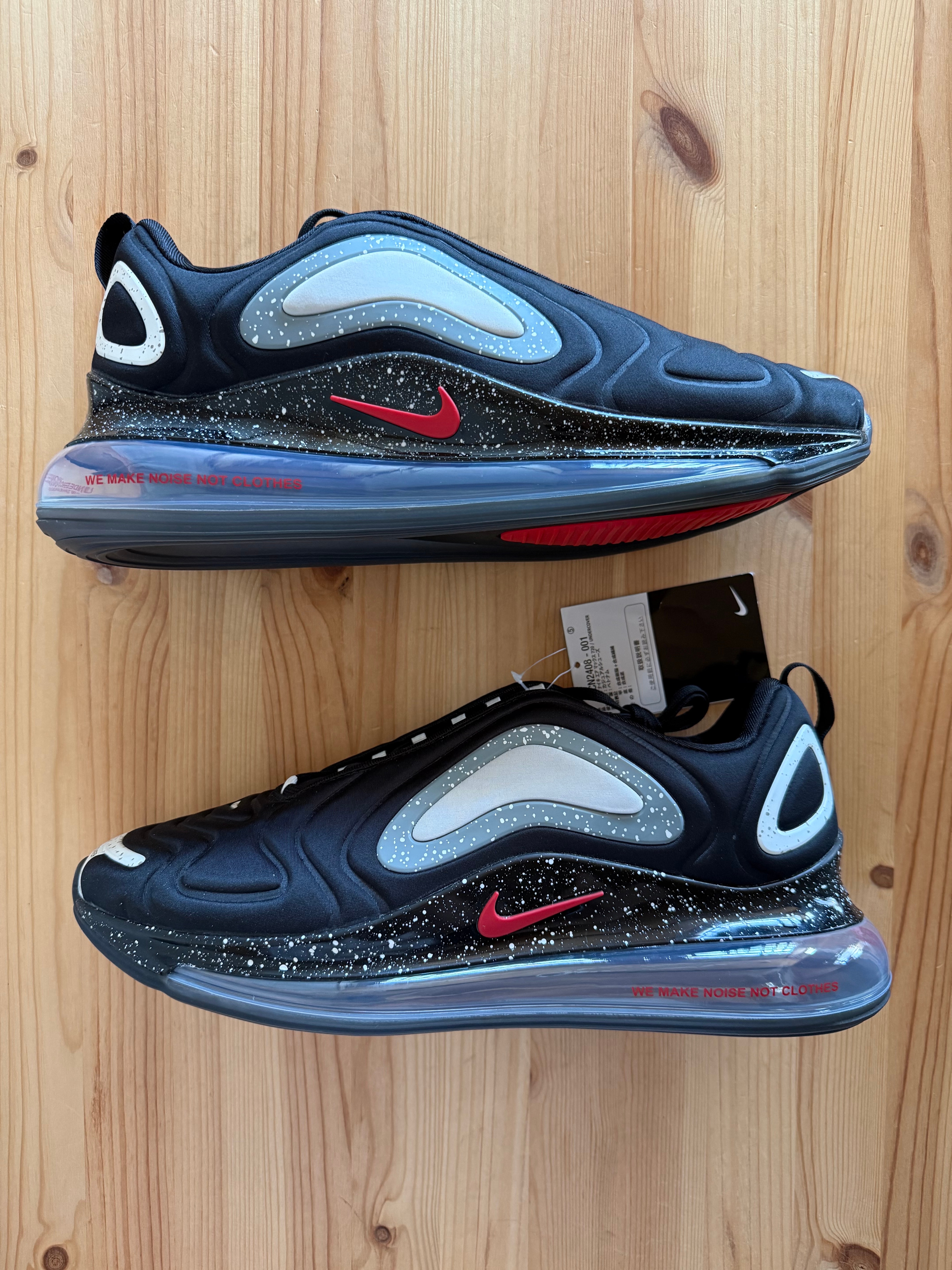 UNDERCOVER × NIKE AIR MAX 720 "BLACK"