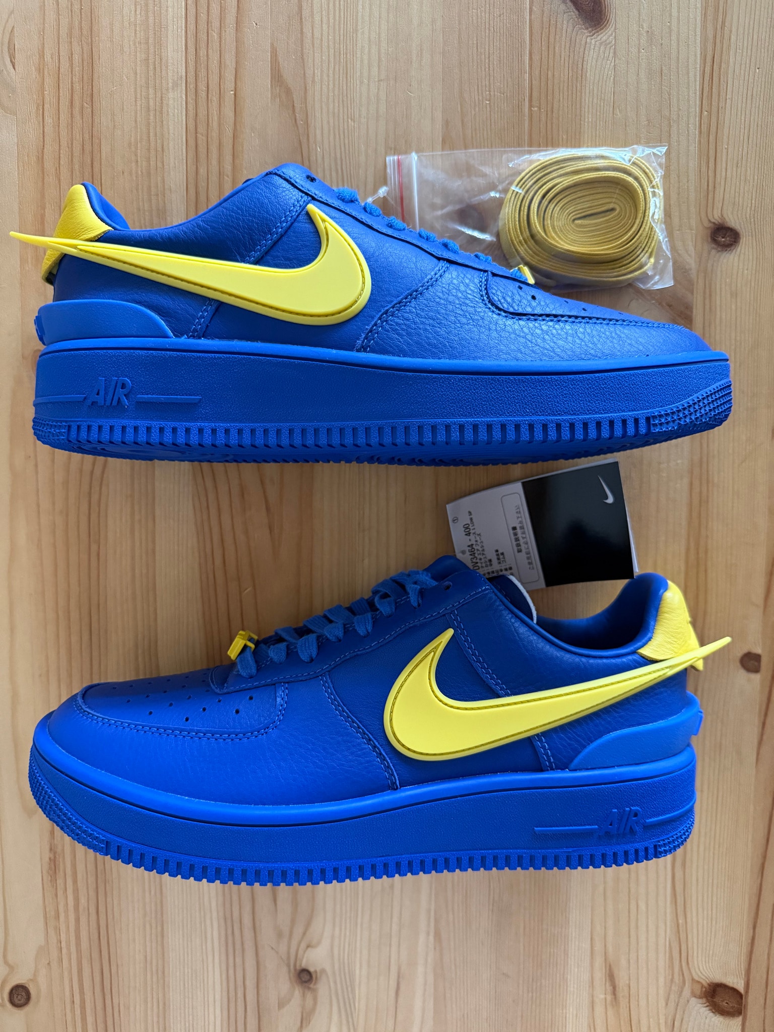 AMBUSH × Nike Air Force 1 Low "Game Royal and Vivid Sulfur"
