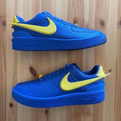 AMBUSH × Nike Air Force 1 Low "Game Royal and Vivid Sulfur"