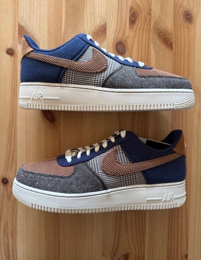 Nike Air Force 1 Low '07 PRM Winter "Ale Brown and Midnight Navy"