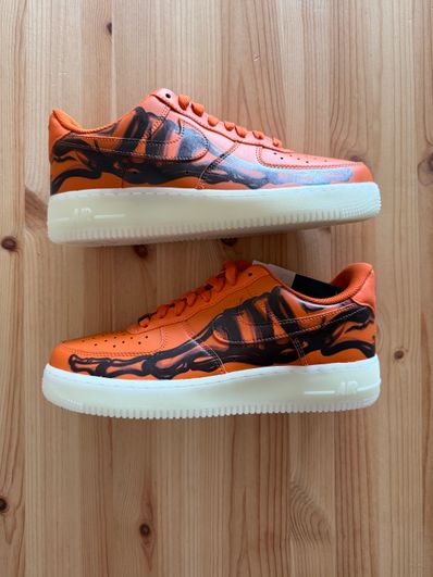 Nike Air Force 1 Low "Orange Skelton"
