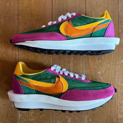 sacai × NIKE LDV WAFFLE "PINE GREEN"