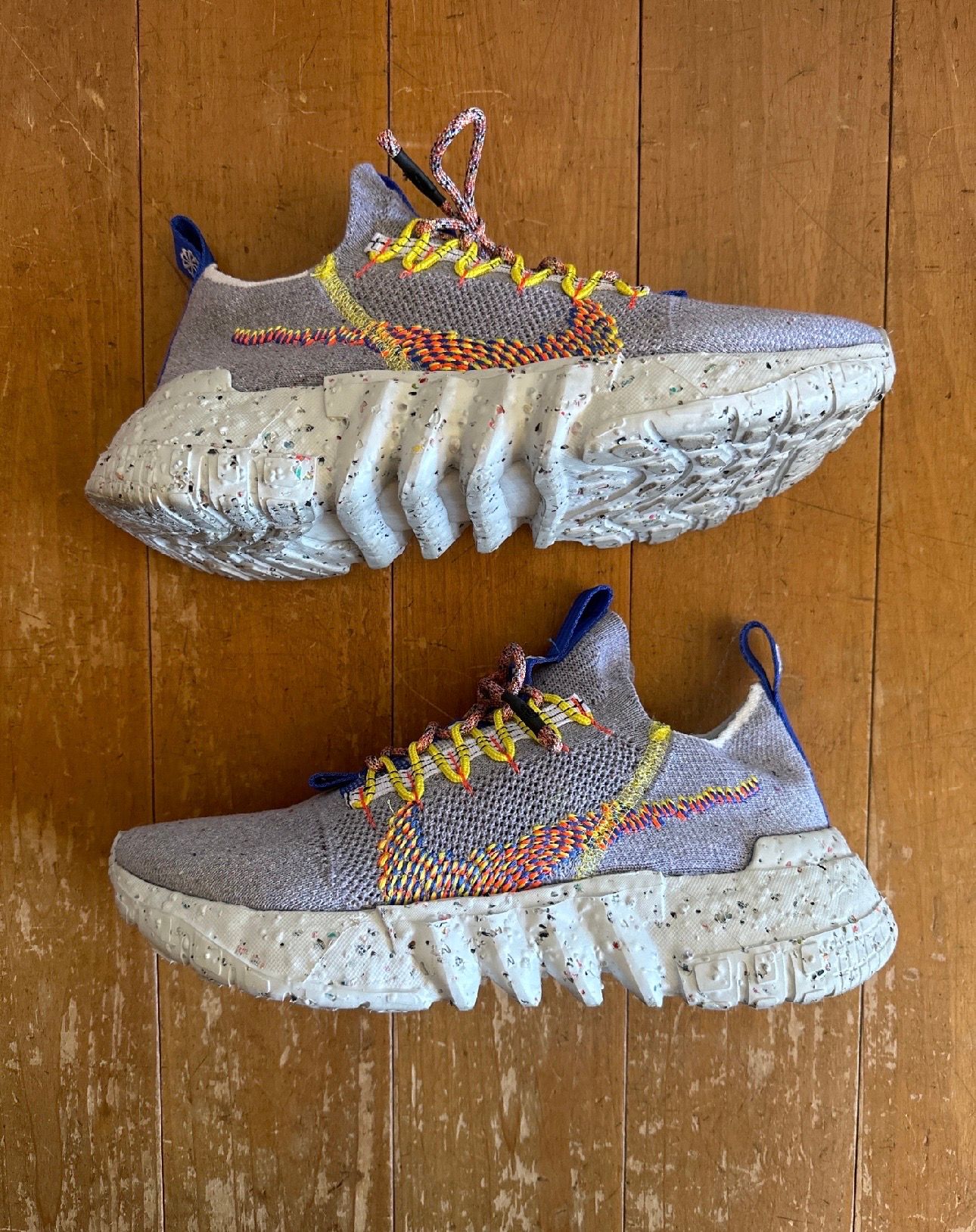 NIKE SPACE HIPPIE 01 THIS IS TRASH "PHOTON DUST"