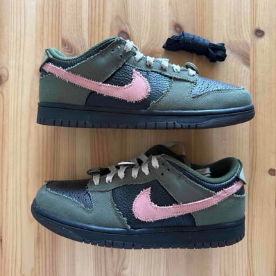 Nike Dunk Low Retro LTD " Army Olive/Black/Velvet Brown/Rust Pink"