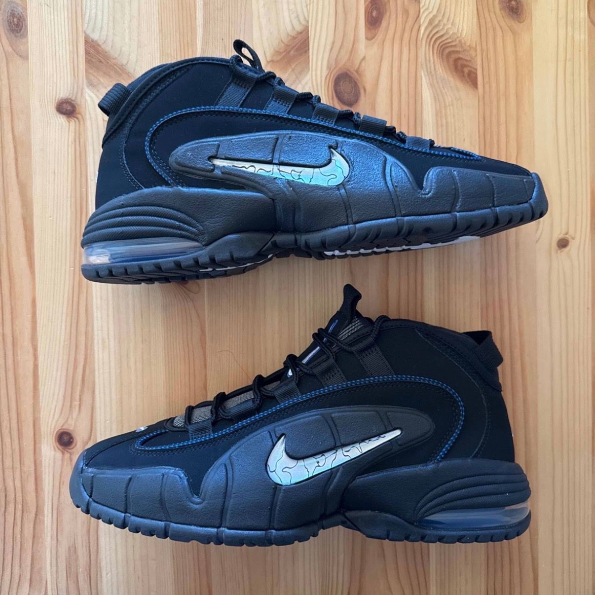 Nike Air Max Penny 1 "Black and Metallic Silver"