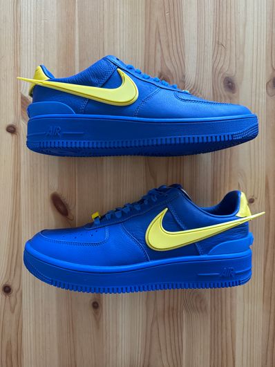 AMBUSH × Nike Air Force 1 Low "Game Royal and Vivid Sulfur"
