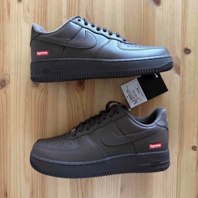 Supreme × Nike Air Force 1 Low "Baroque Brown"