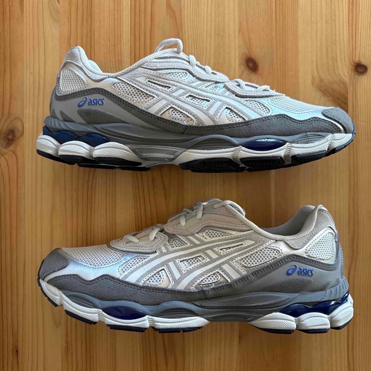 アシックス ゲルNYC "グレイシャーグレー/グラベル"
