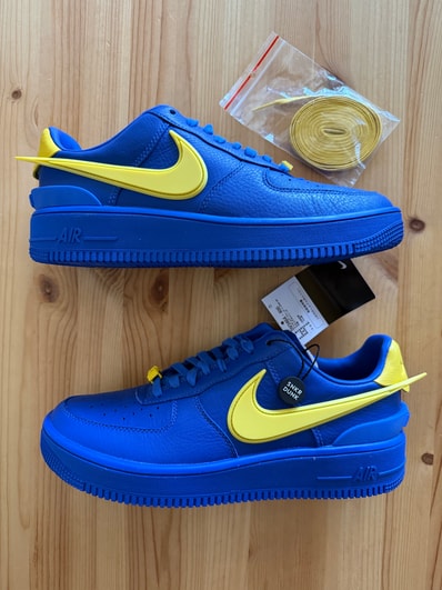 AMBUSH × Nike Air Force 1 Low "Game Royal and Vivid Sulfur"