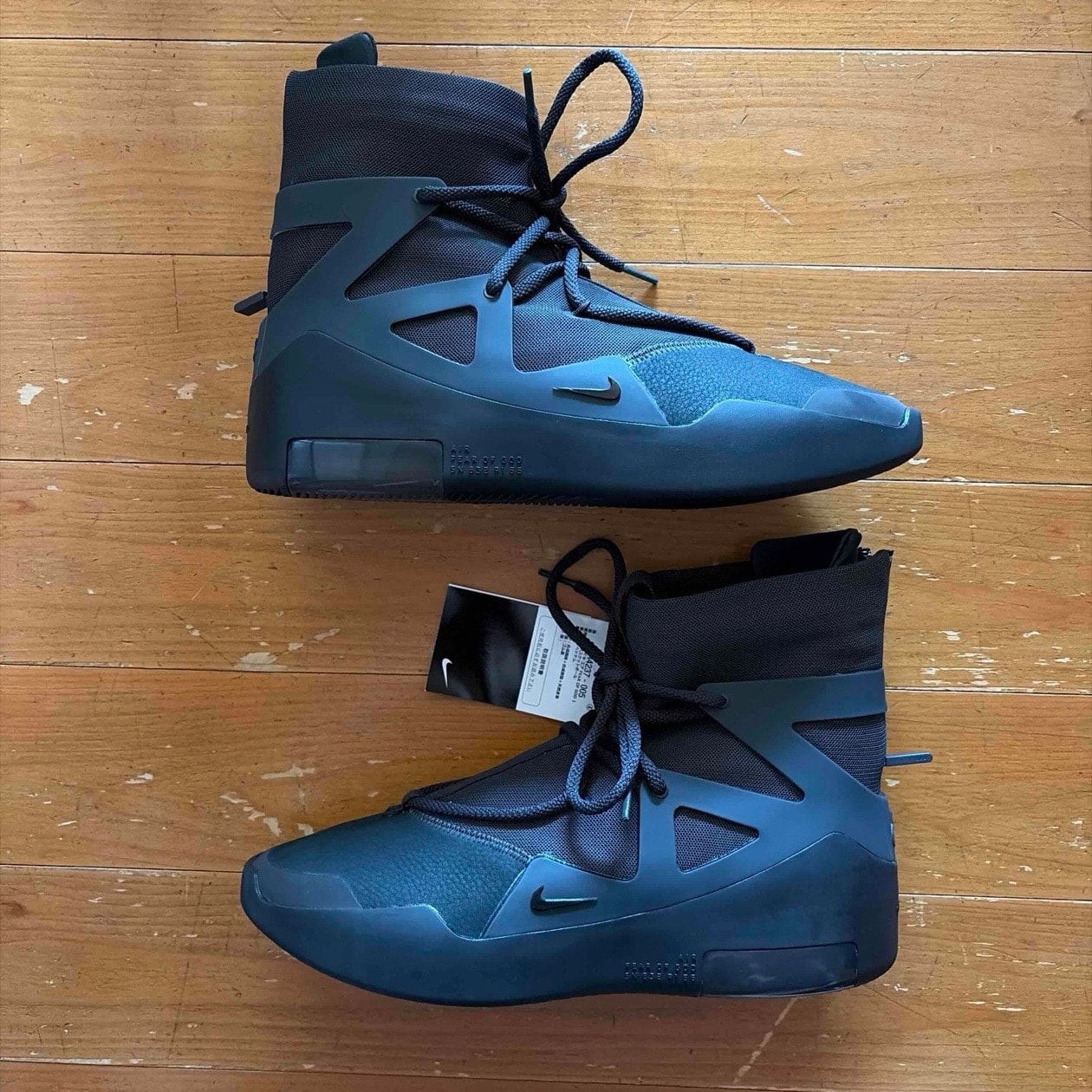 Fear Of God × Nike Air Fear Of God 1 "Triple Black"