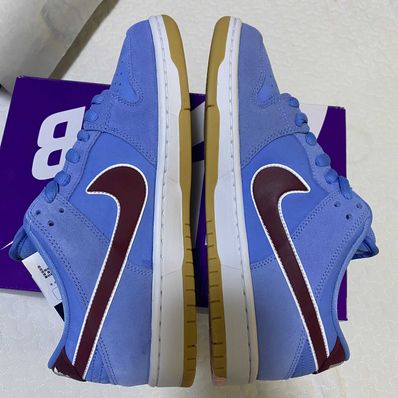 Nike SB Dunk Low Pro "Philadelphia Phillies/Valor Blue and Team Maroon"