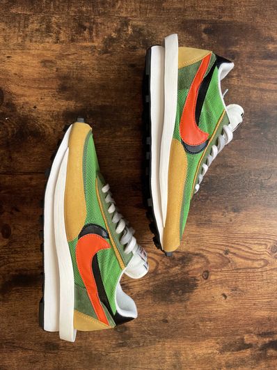 sacai × Nike LDV Waffle "Green"