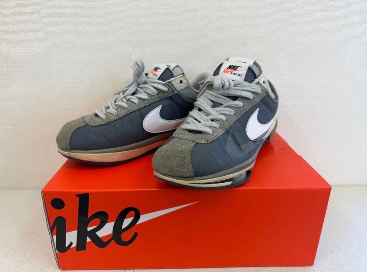 sacai × Nike Zoom Cortez "Iron Grey"