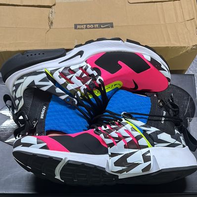 ACRONYM × Nike Air Presto Mid "Hyper Pink"