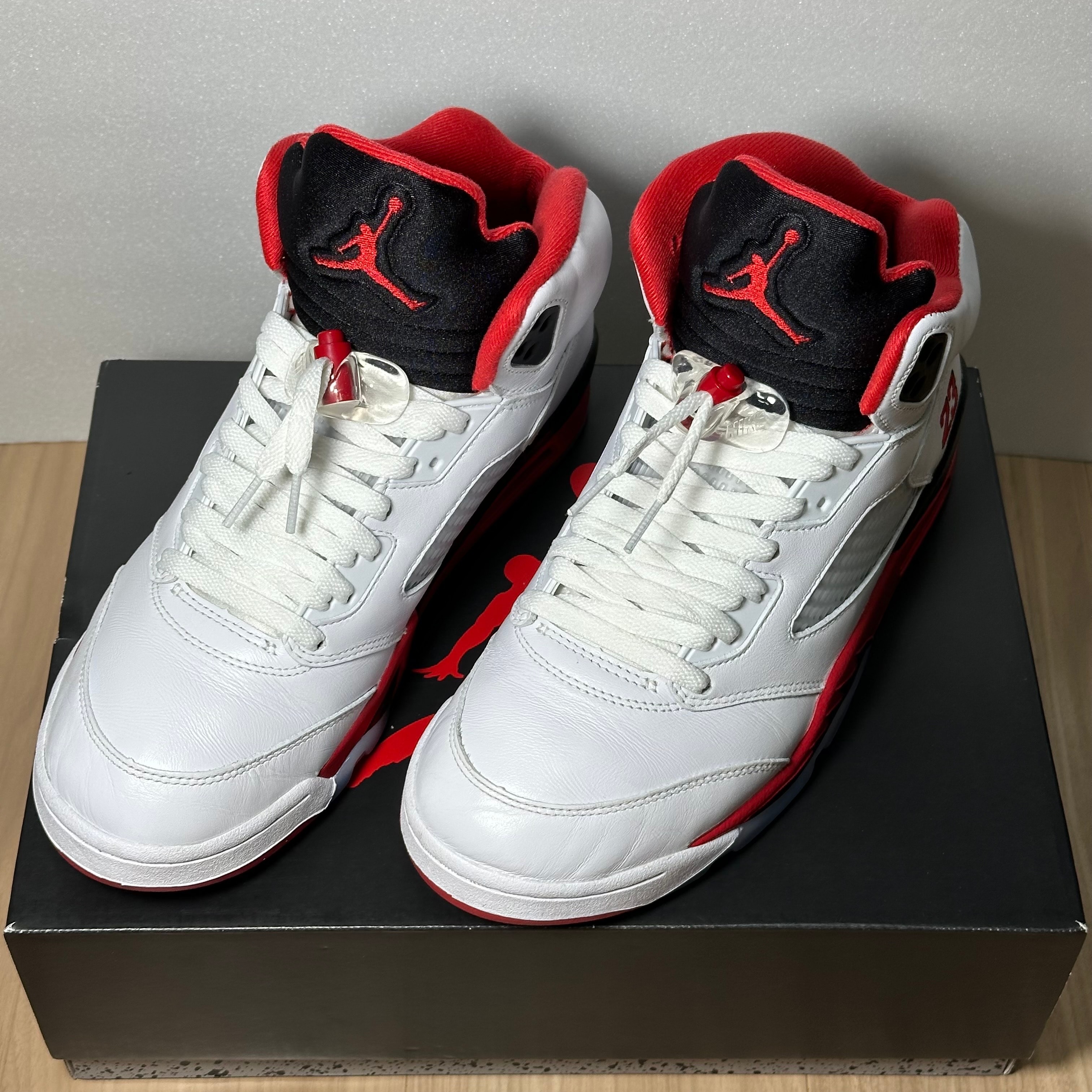 Nike Air Jordan 5 Retro OG "Fire Red/Black Tongue" (2025)