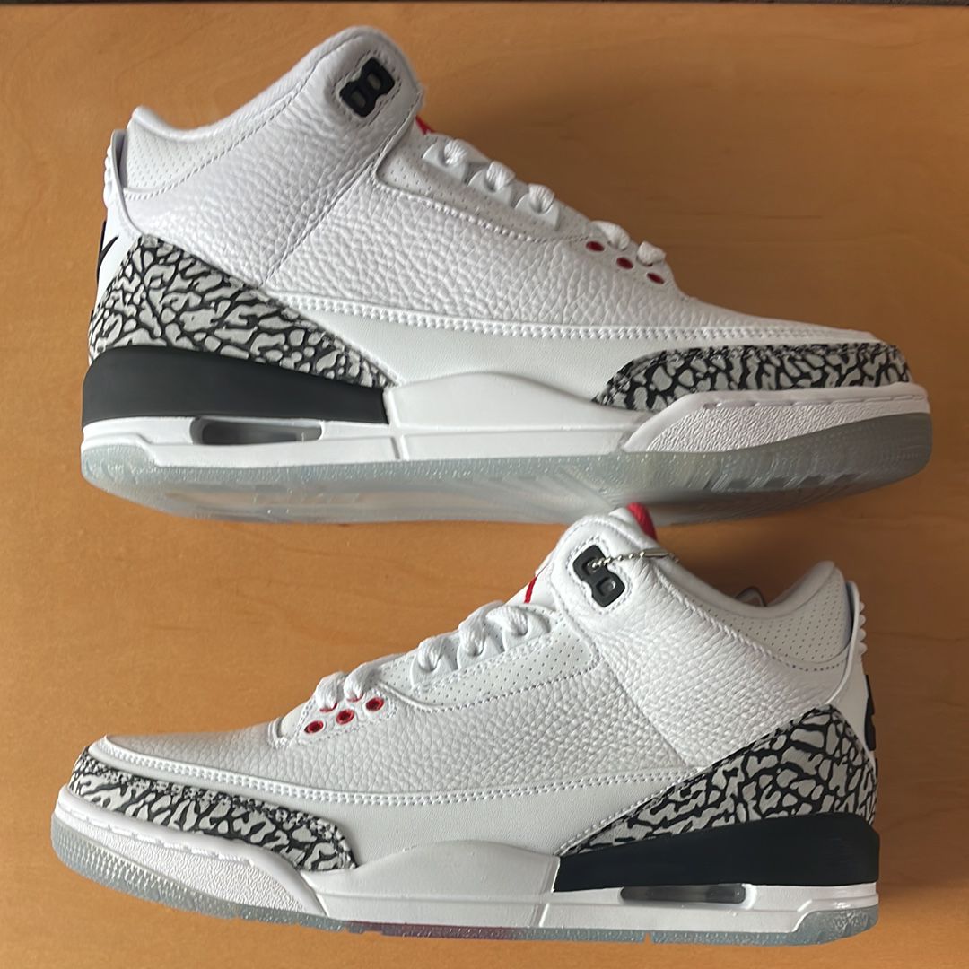 Nike Air Jordan 3 Retro "Free Throw Line White Cement"