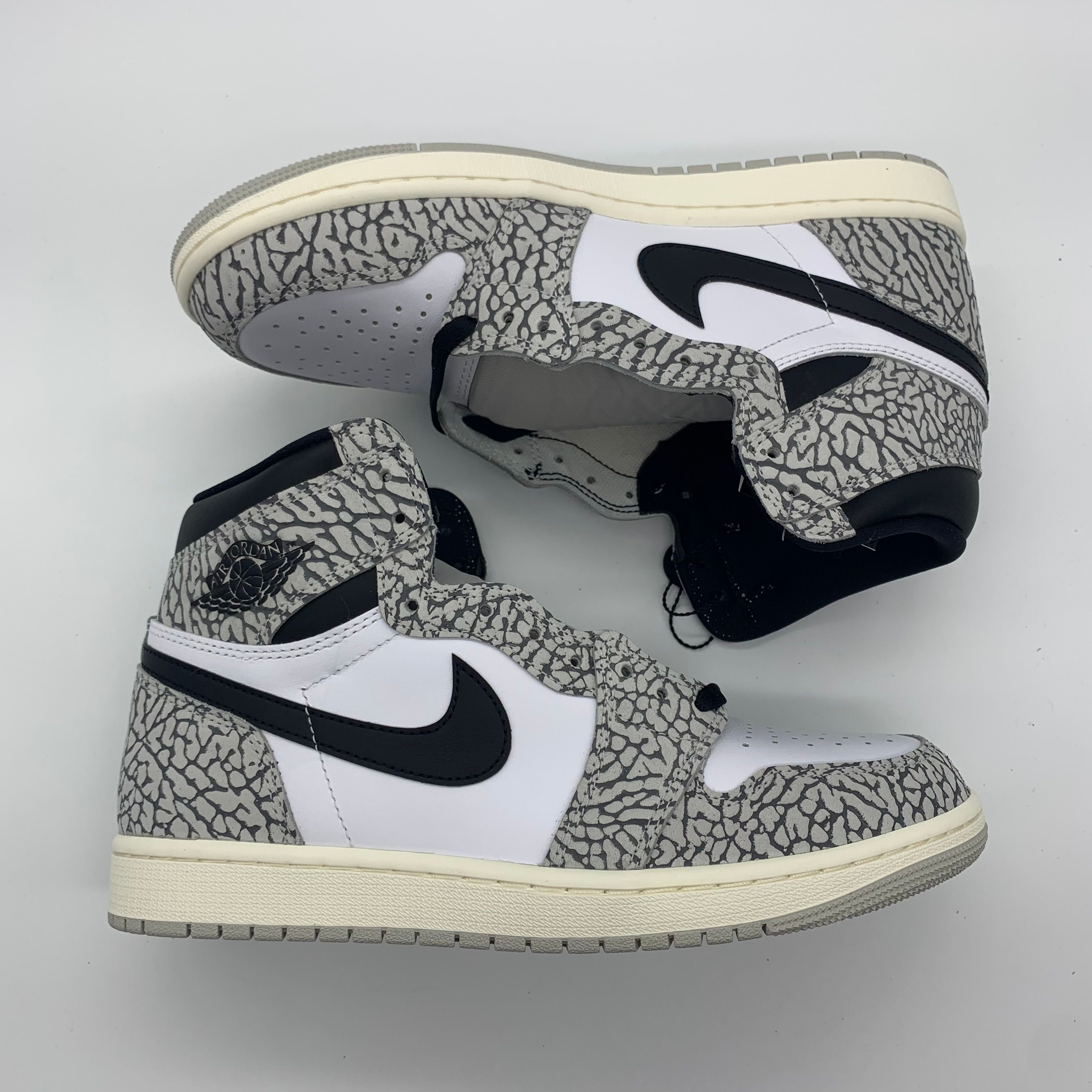 Nike Air Jordan 1 High OG "White Cement/Safari"