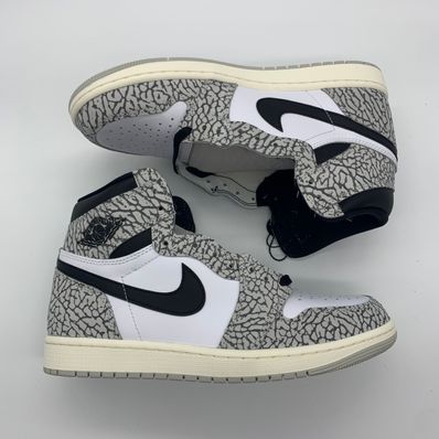 Nike Air Jordan 1 High OG "White Cement/Safari"