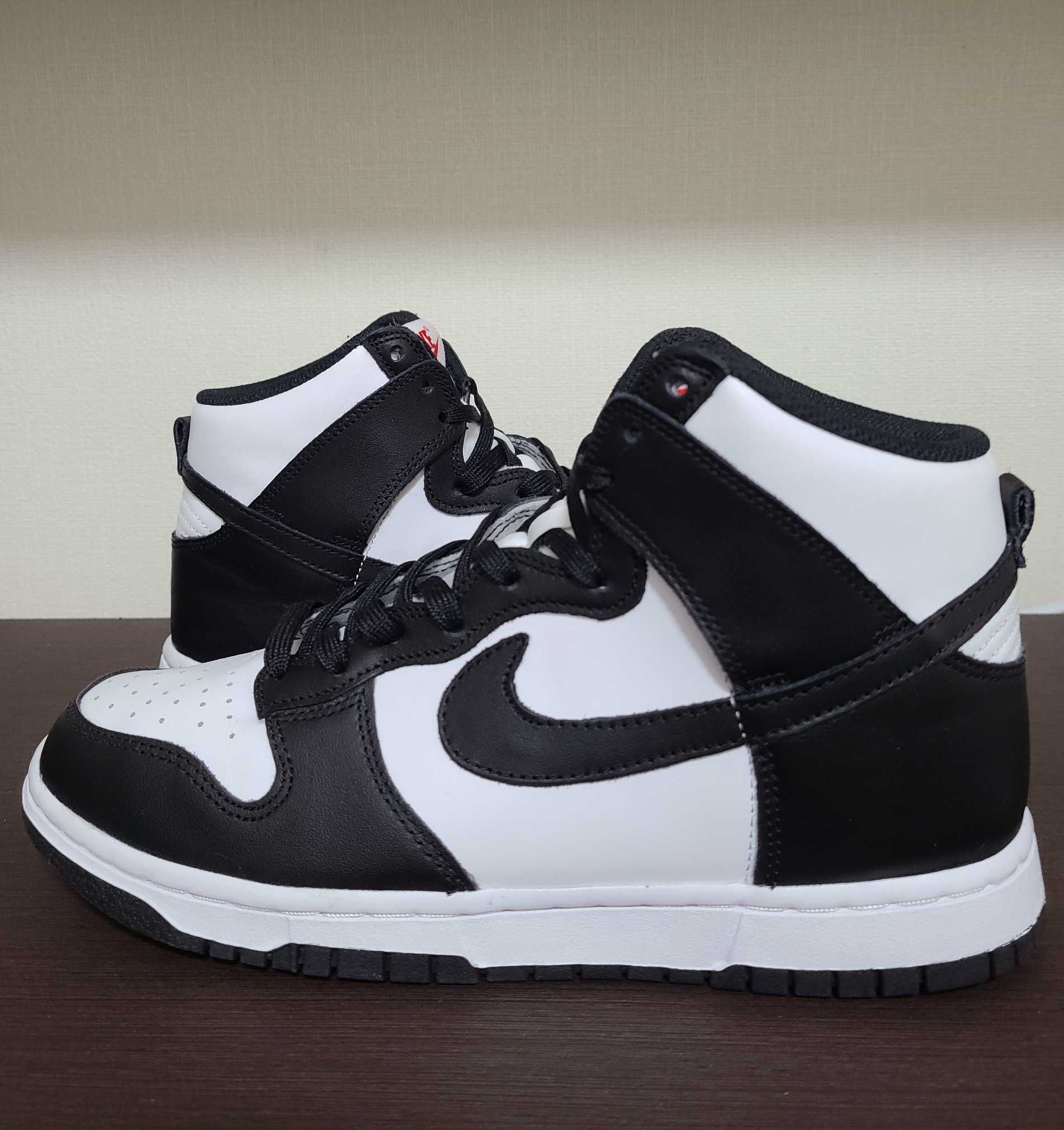 Nike Women's Dunk High "Black and White"
