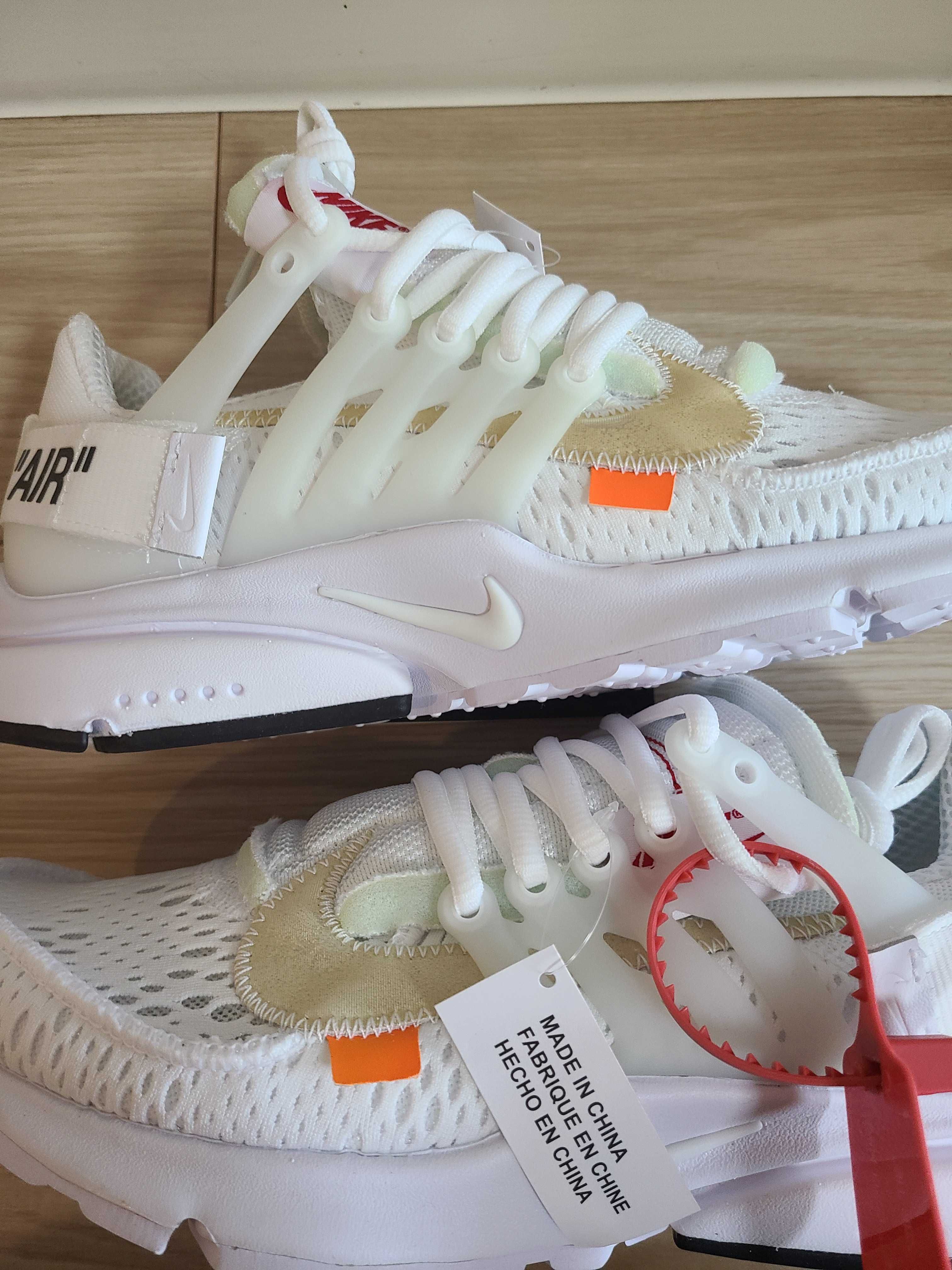 Off-White × Nike Air Presto "White/Black/Cone"