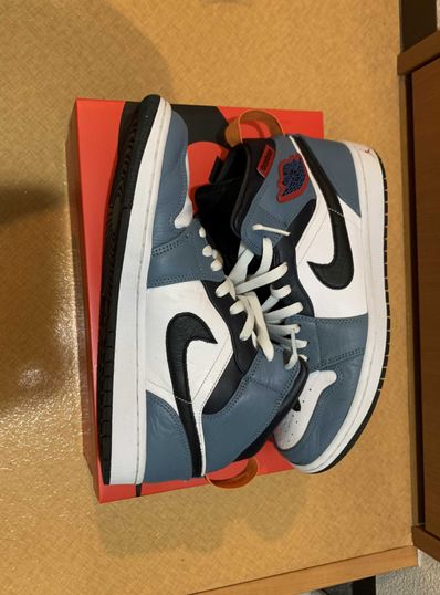 FACETASM × Nike Air Jordan 1 Mid "White/Navy"