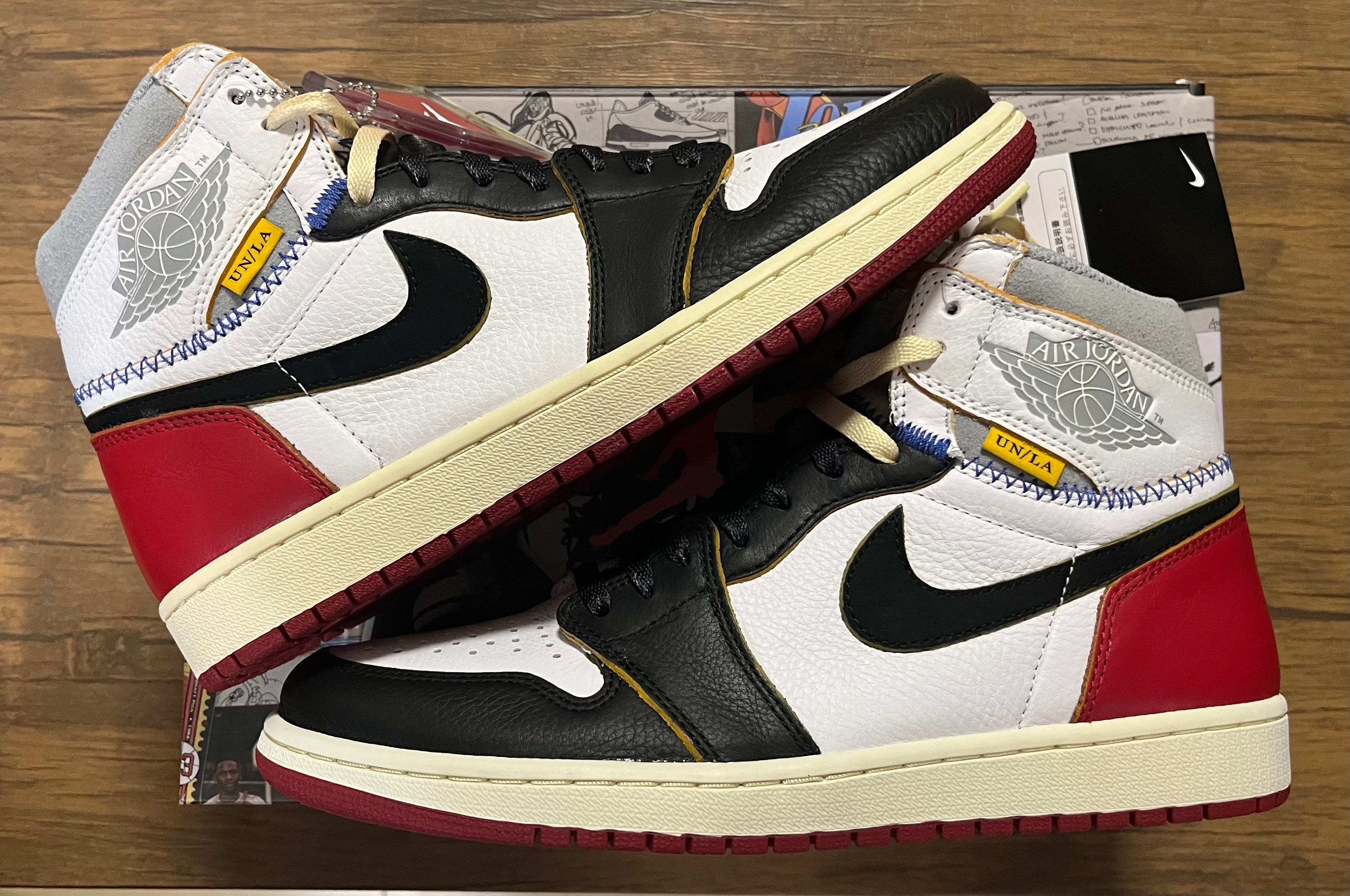 UNION × Nike Air Jordan 1 Retro High OG NRG "Varsity Red/Wolf Grey"