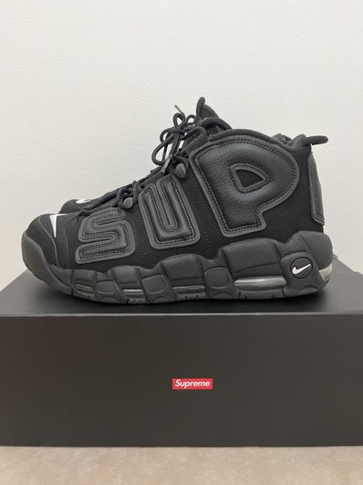 Supreme × Nike Air More Uptempo "Black"