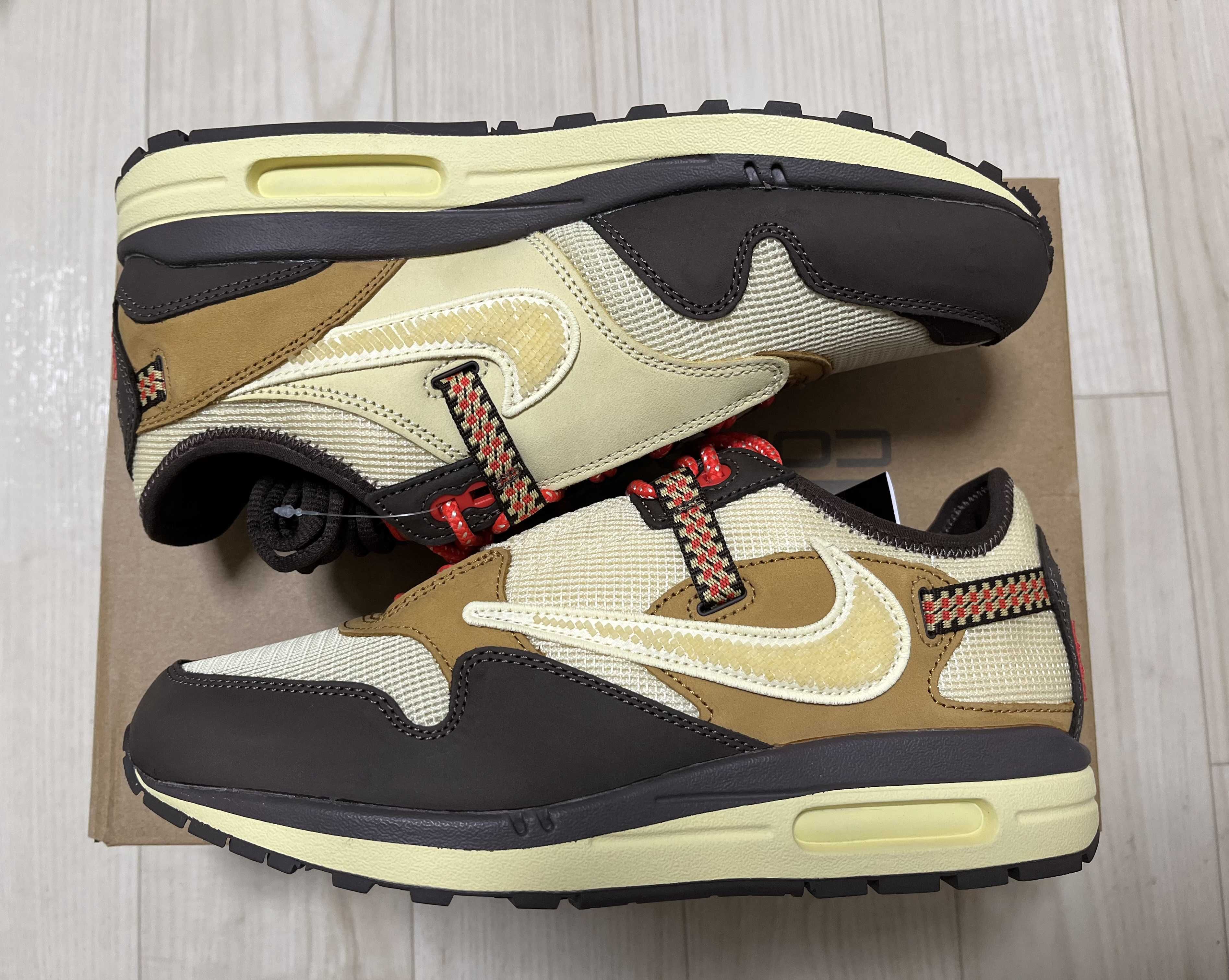 Travis Scott × Nike Air Max 1 "CACT.US Brown"