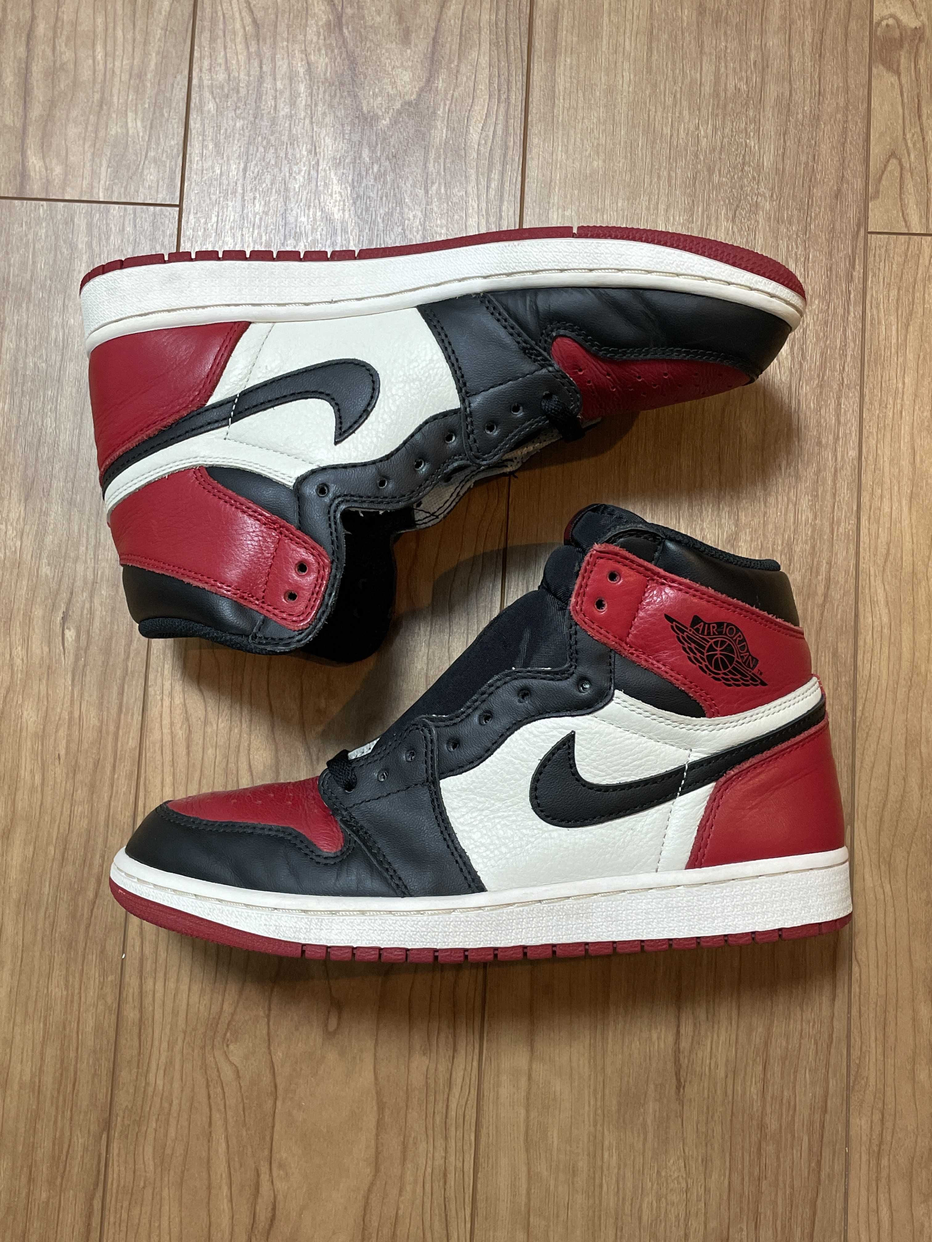 Nike Air Jordan 1 Retro High OG "Bred Toe"