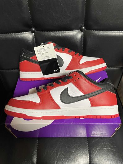 Nike SB Dunk Low Pro "J-Pack Chicago/Varsity Red and White"