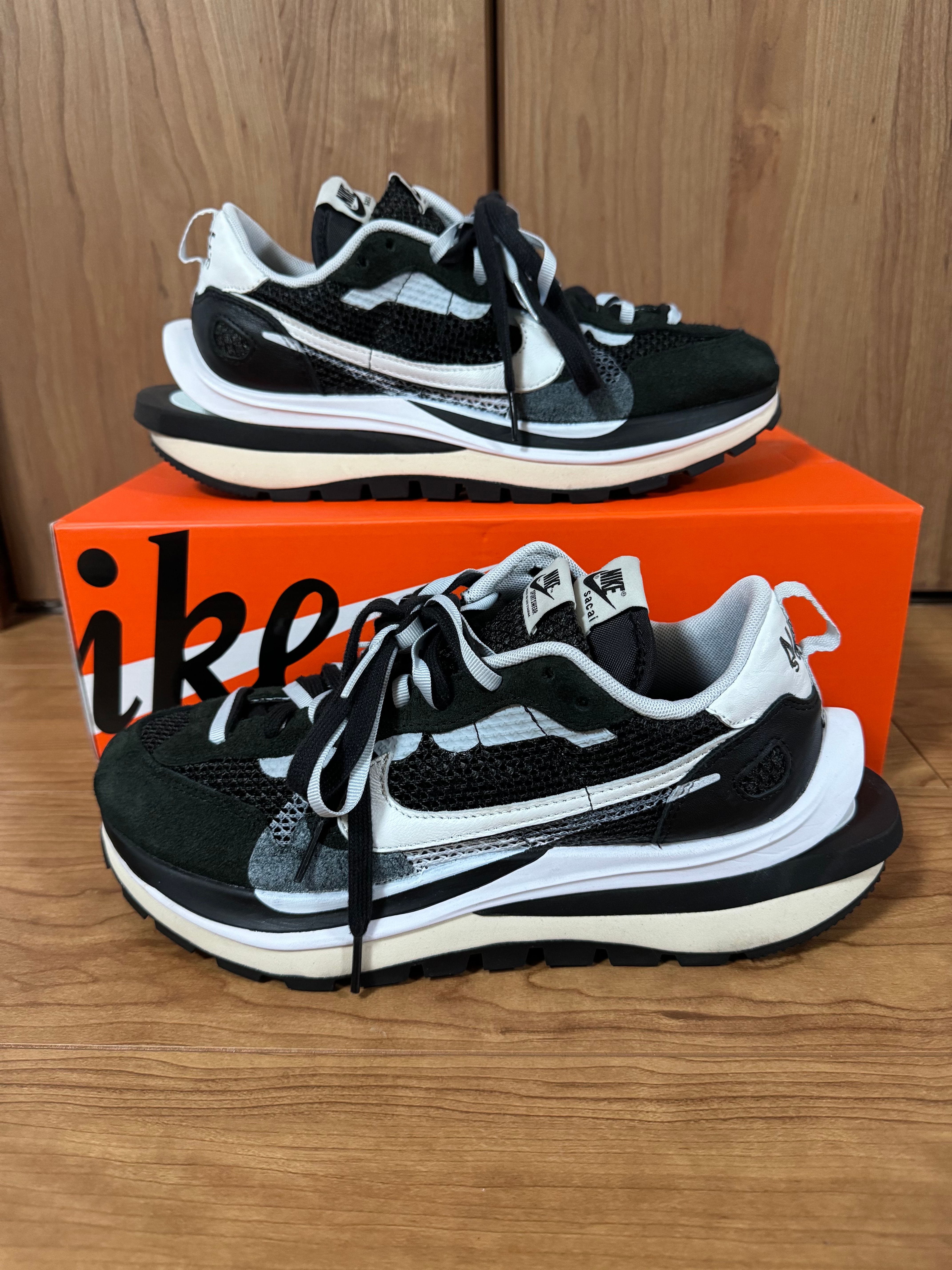 sacai × Nike Vapor Waffle "Black and White"