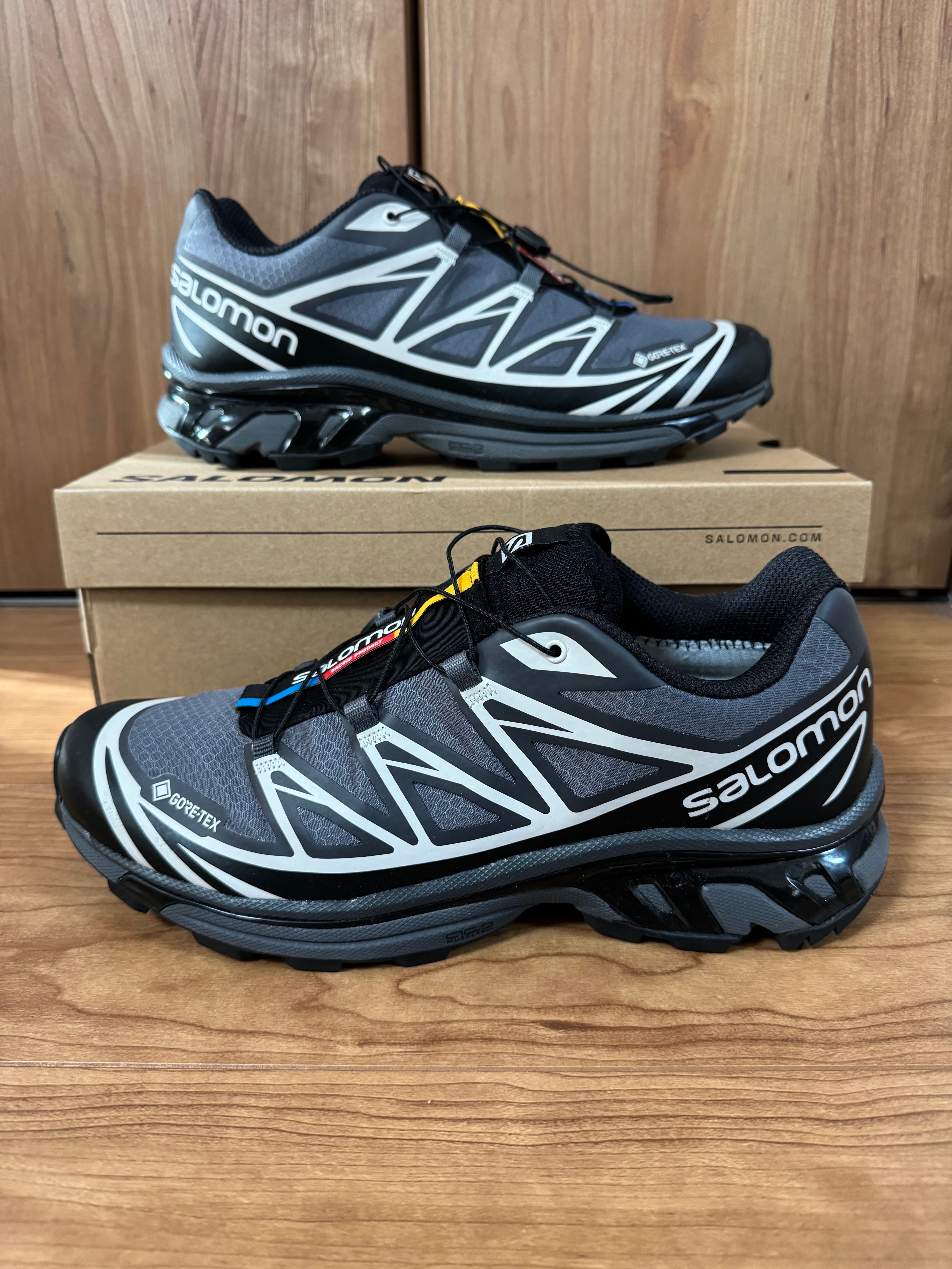 Salomon XT-6 GORE-TEX "Black/Ebony/Lunar Rock"