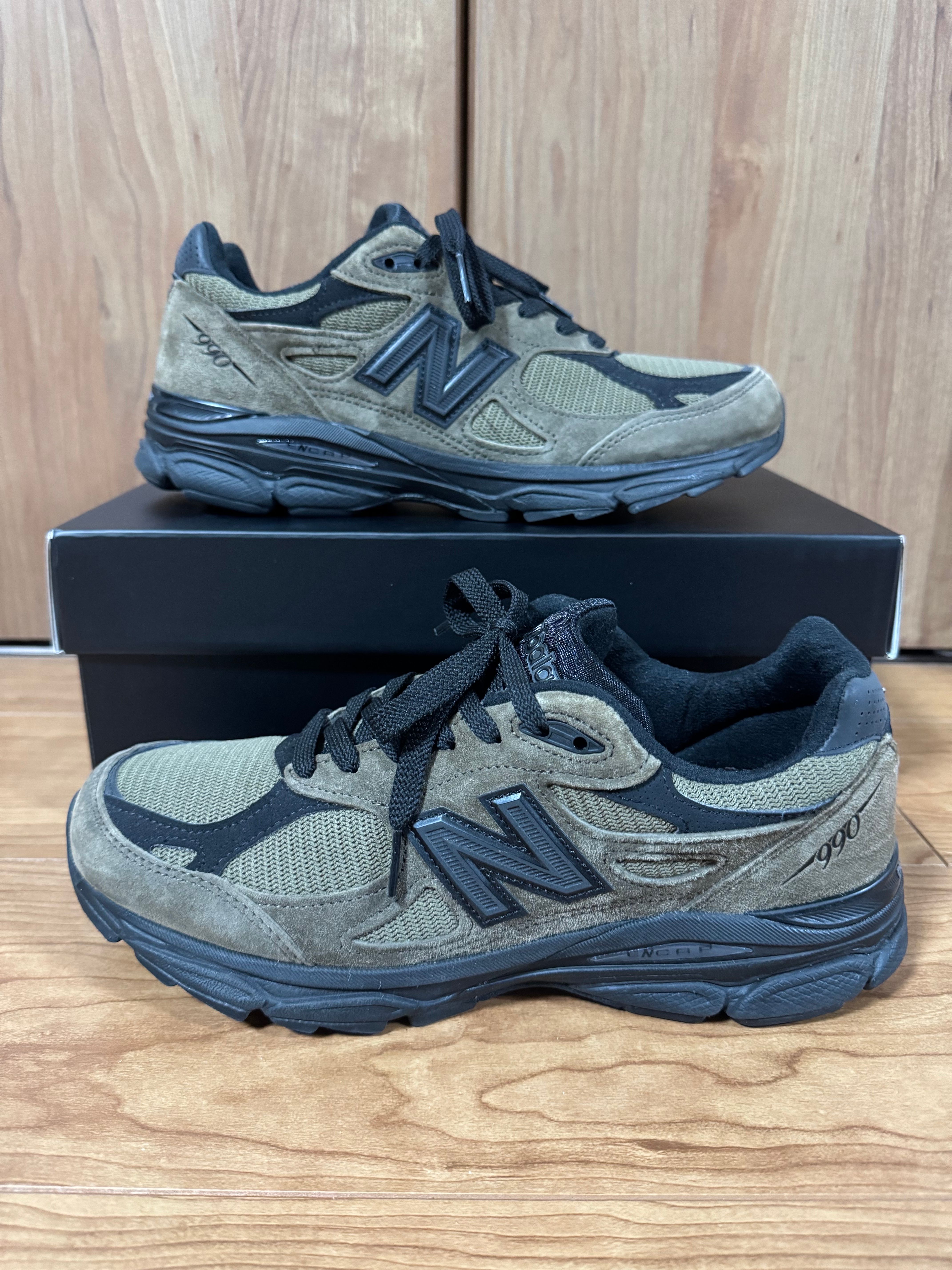 JJJJound × New Balance 990V3 "Slate Black"