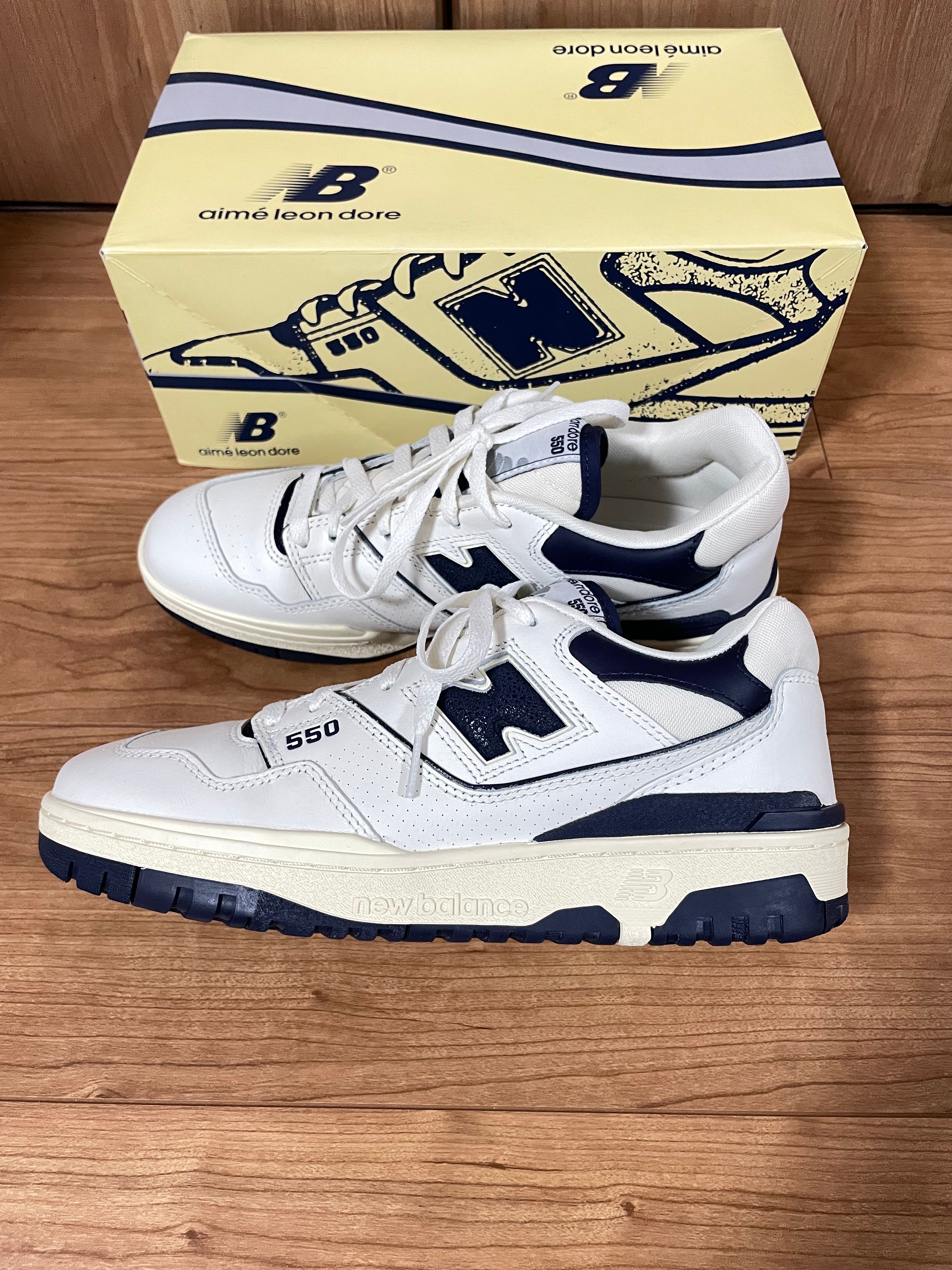 Aime Leon Dore × New Balance 550 "White Navy"