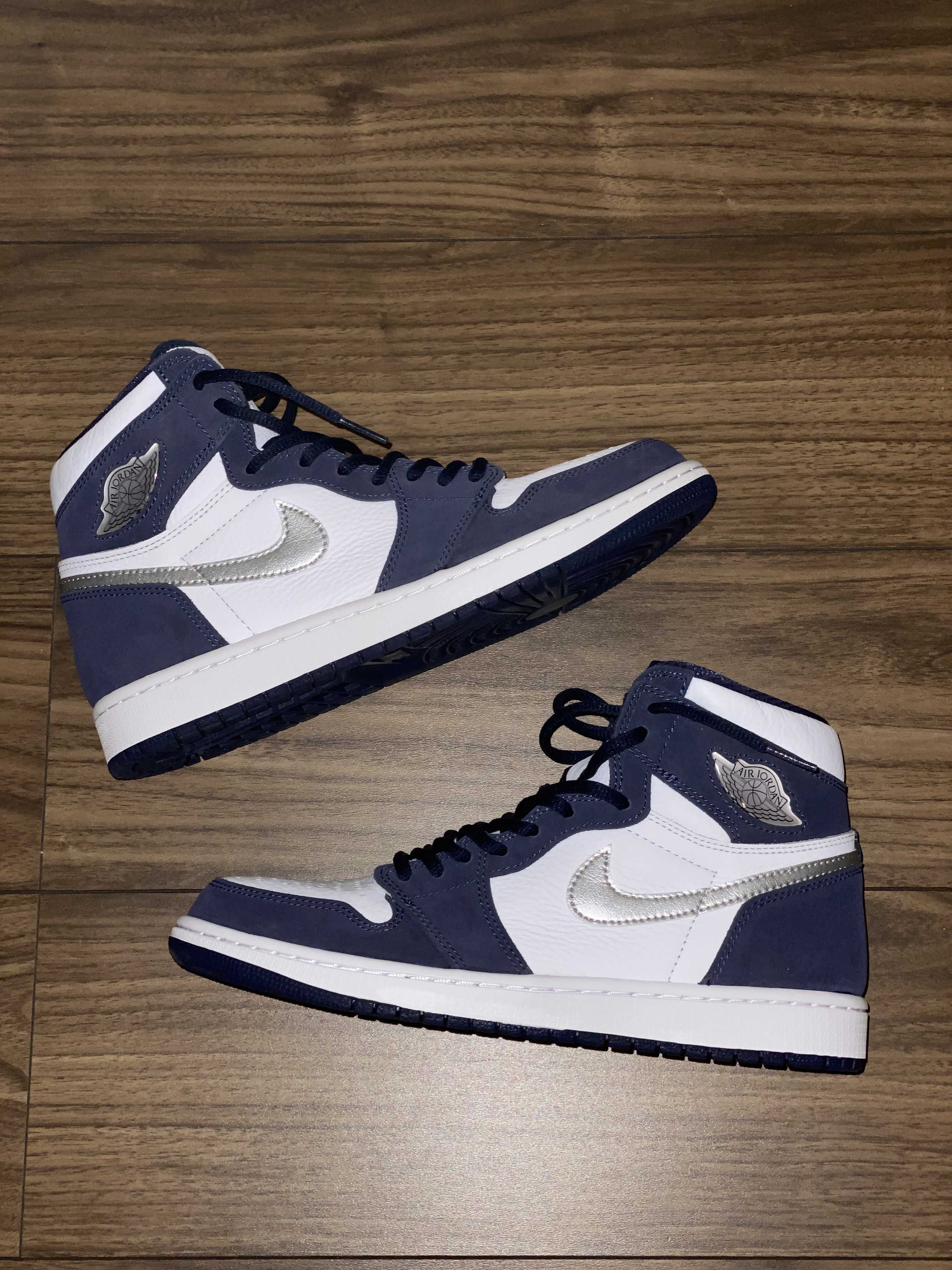 Nike Air Jordan 1 High OG CO.JP "White/Midnight Navy" (2020)(ブリーフケースなし)