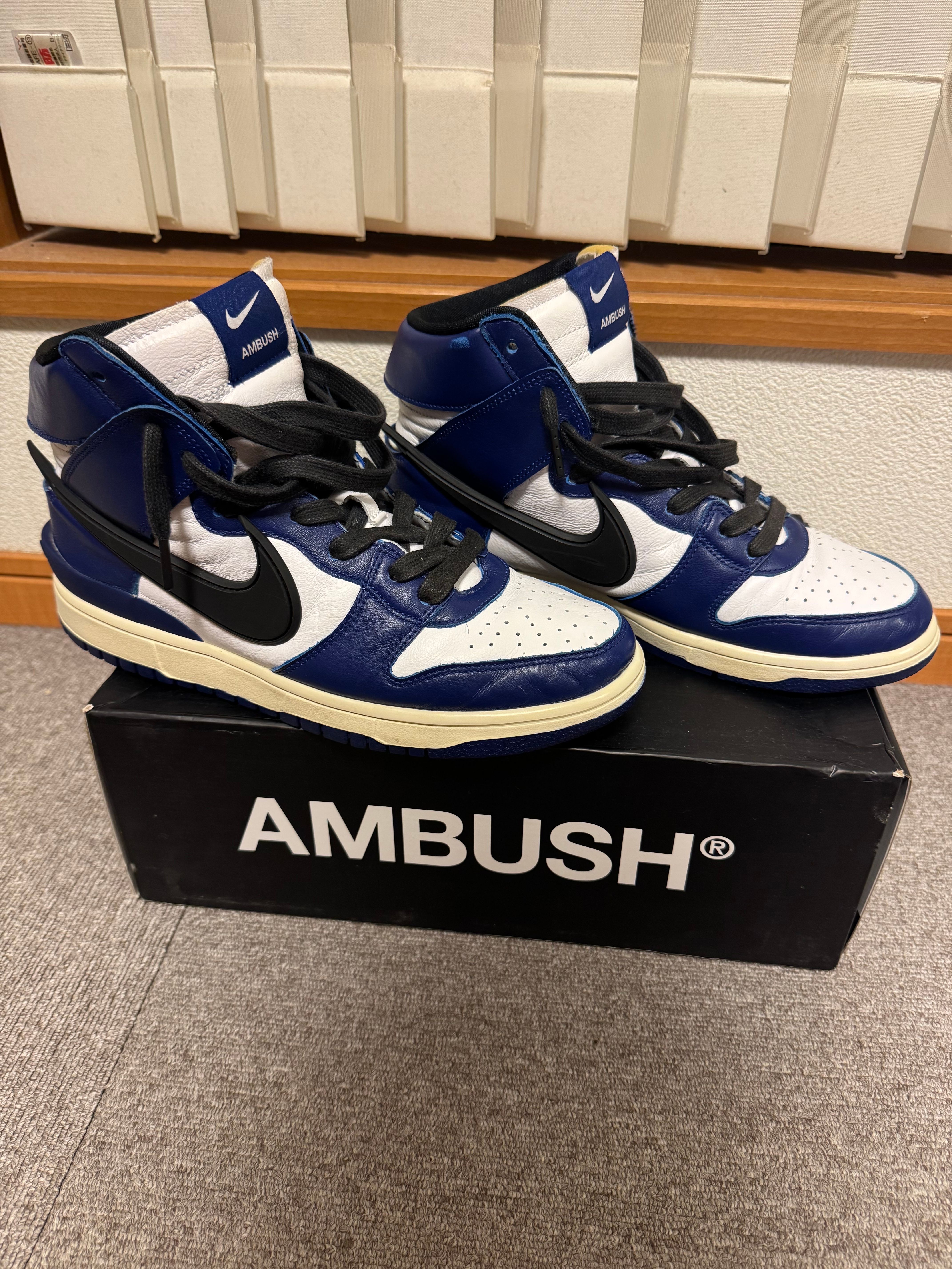 AMBUSH × NIKE DUNK HIGH "DEEP ROYAL"