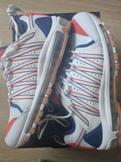 CLOT × Nike Air Max 97 Haven "White/Sail/Deep Royal Blue"