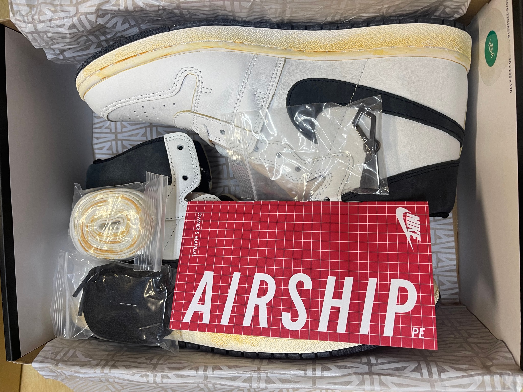 A Ma Maniere × Nike Jordan Air Ship SP "Summit White/Black"
