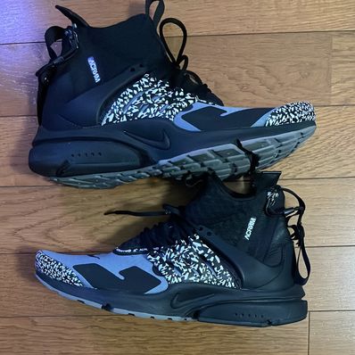ACRONYM × Nike Air Presto Mid "Cool Grey/Black"