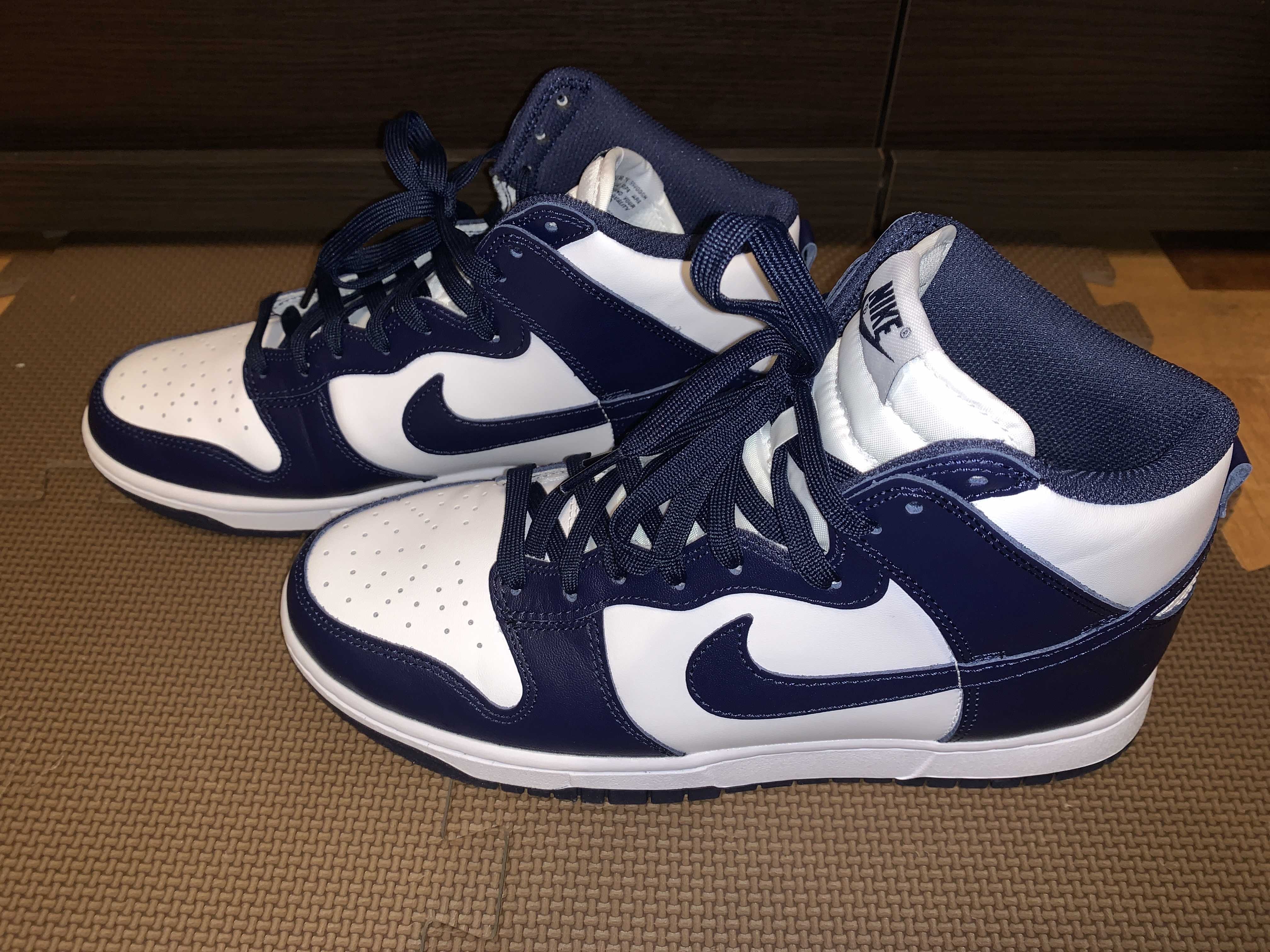 Nike Dunk High "Championship Navy"